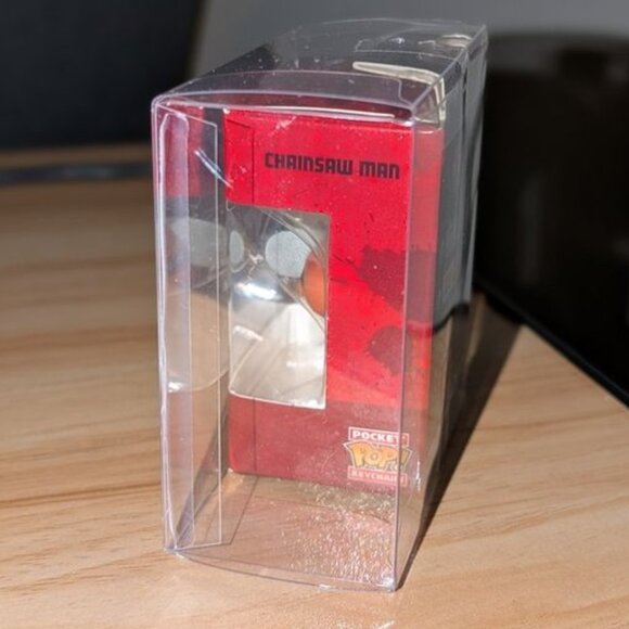NEW Funko Pocket POP Keychain Chainsaw Man Vinyl Pochita Mini Figurine Backpack - Picture 5 of 7